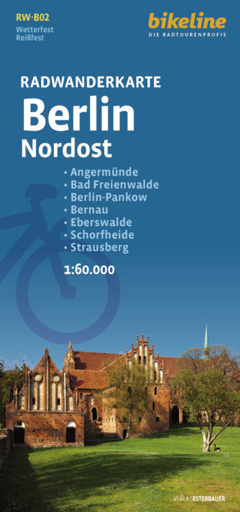 Radwanderkarte Berlin Nordost RW-B02 (Verlag Esterbauer Gmbh)