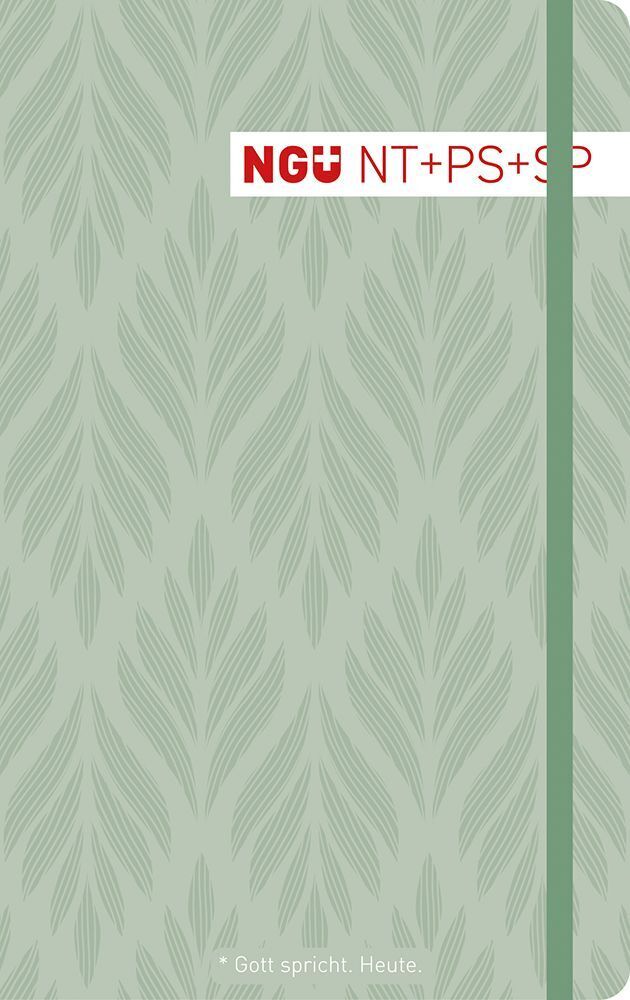 Neues Testament mit Psalmen und Sprüchen - Design-Edition grün