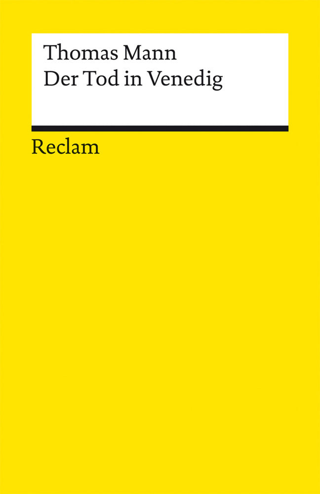 Der Tod in Venedig (Thomas Mann)