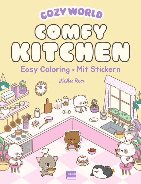 Cozy World - Comfy Kitchen (mit Stickern) (Ullmann Medien)