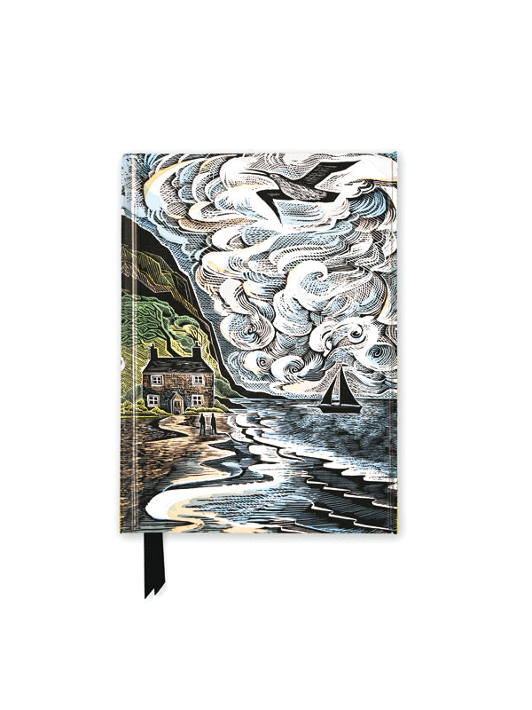 Premium Notizbuch DIN A6: Angela Harding, Die wilde Ruhe (Flame Tree Publishing)