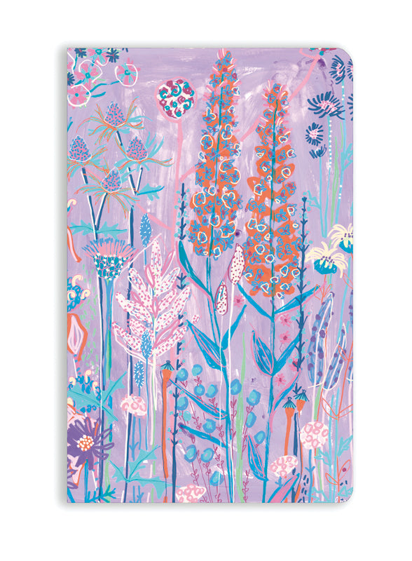 Premium Softcover Notizbuch: Lucy Innes Williams, Violettes Gartenhaus (Flame Tree Publishing)