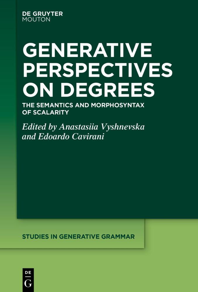 Generative Perspectives on Degrees (Anastasiia Vyshnevska)