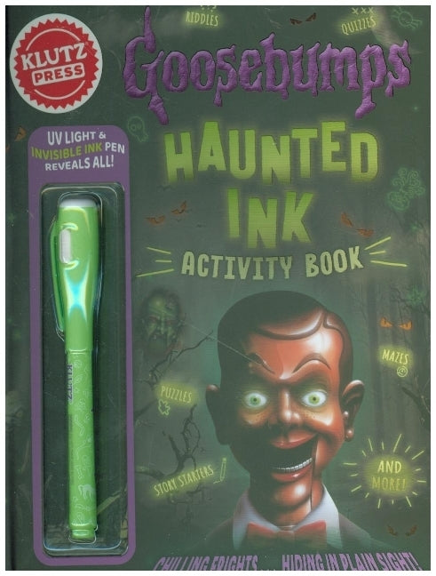 Goosebumps Haunted Ink Activity Book (Editors Of Klutz)