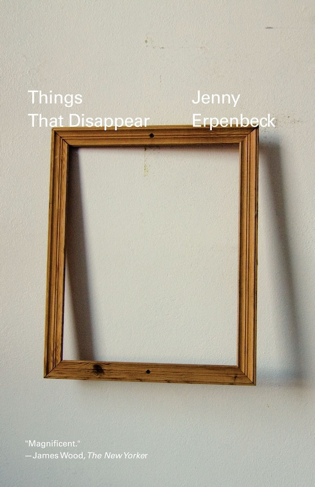 Things That Disappear (Jenny Erpenbeck)