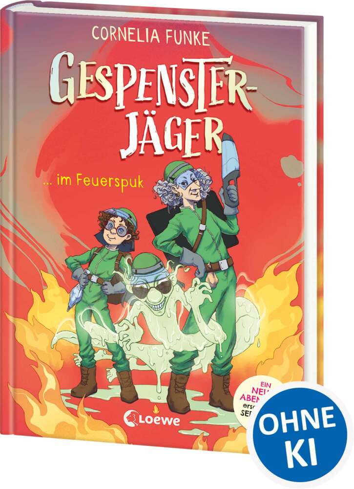 Gespensterjäger im Feuerspuk (Band 2) - Mit 8 neu illustrierten Farbseiten (Cornelia Funke)