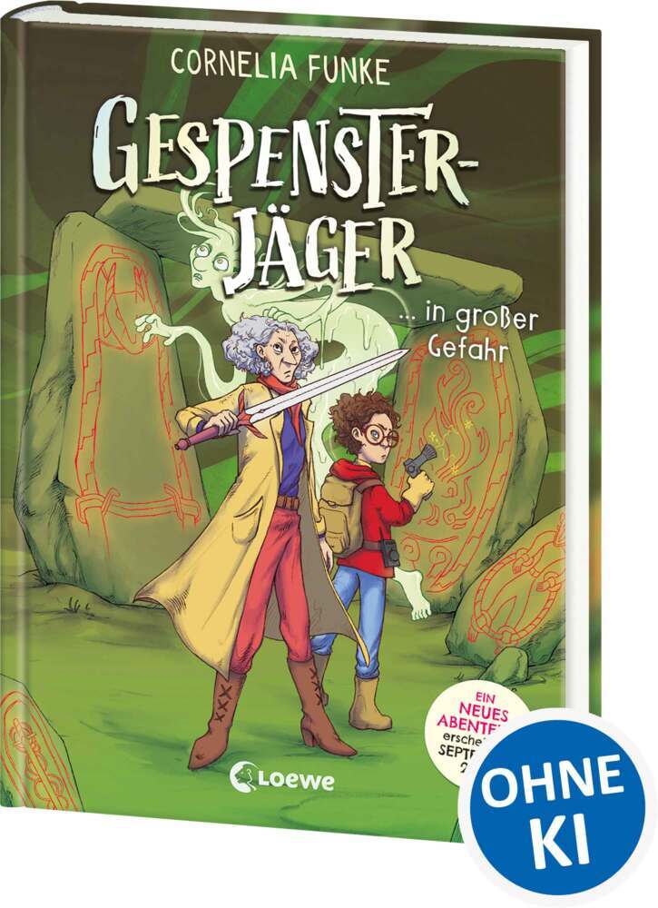 Gespensterjäger in großer Gefahr (Band 4) - Mit 8 neu illustrierten Farbseiten (Cornelia Funke)