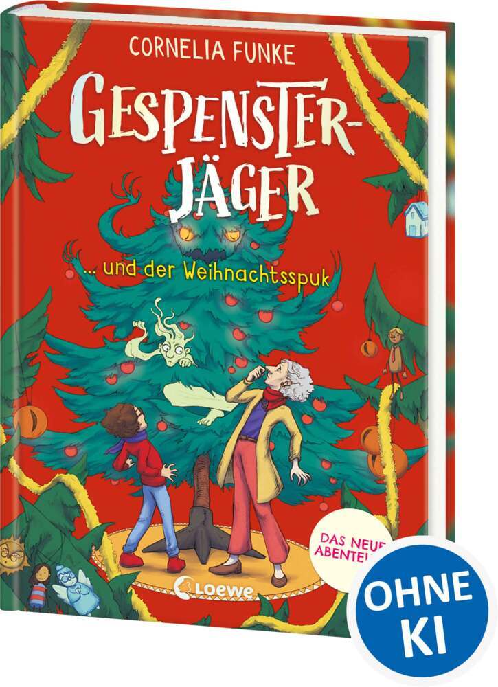 Gespensterjäger und der Weihnachtsspuk (Band 5) - Mit 8 illustrierten Farbseiten (Cornelia Funke)