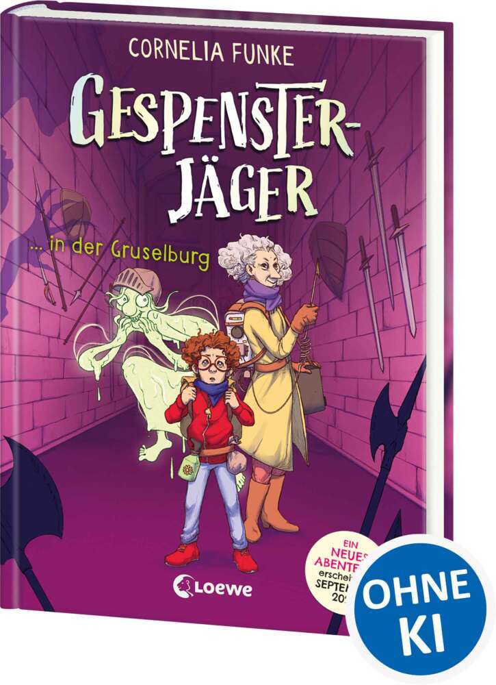 Gespensterjäger in der Gruselburg (Band 3) - Mit 8 neu illustrierten Farbseiten (Cornelia Funke)