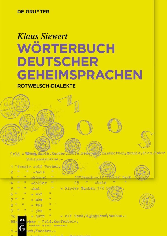 Wörterbuch deutscher Geheimsprachen (Klaus Siewert)