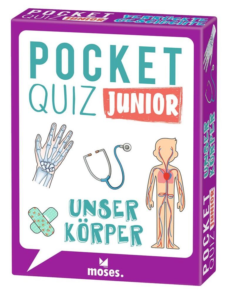 Pocket Quiz junior Unser Körper (Nicola Berger)