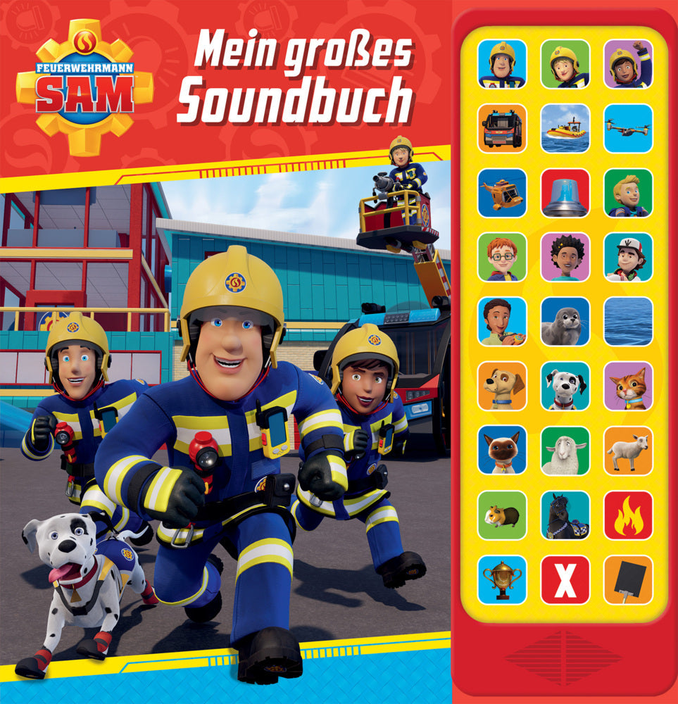 Feuerwehrmann Sam - Mein großes Soundbuch - 27-Button-Soundbuch - Hardcover-Buch mit 27 Geräuschen (Phoenix International Publications Germany Gmbh)