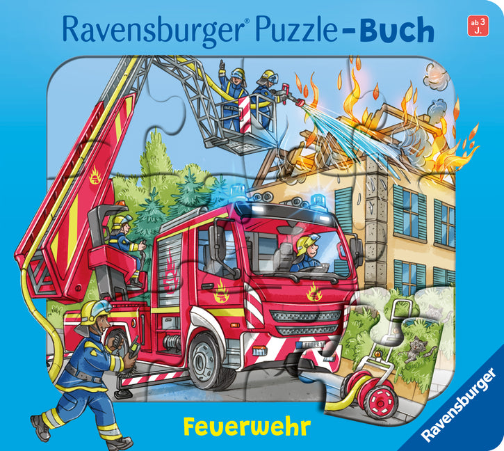 Ravensburger® Puzzle-Buch - Feuerwehr (Steffi Korda)