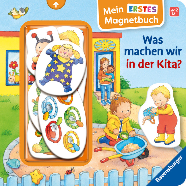 Mein erstes Magnetbuch - Was machen wir in der Kita? (Sandra Grimm)