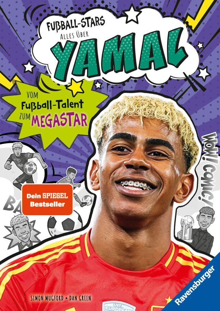 Fußball-Stars - Alles über Yamal. Vom Fußball-Talent zum Megastar (Simon Mugford)