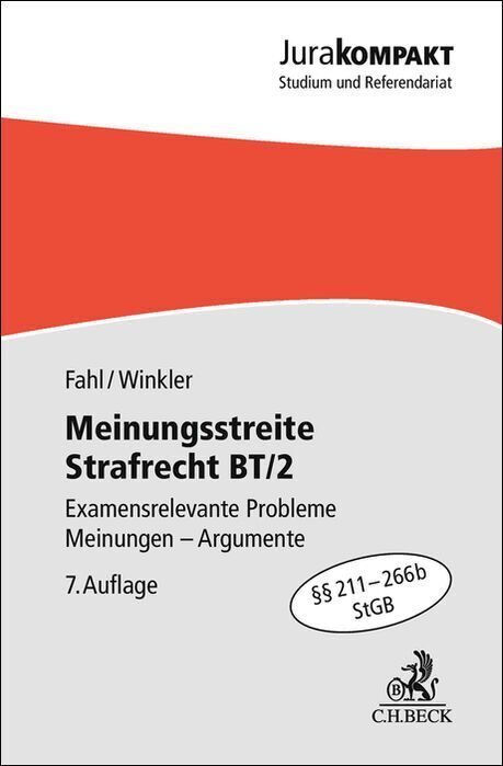 Meinungsstreite Strafrecht BT/2 (Christian Fahl)