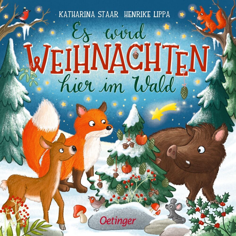 Es wird Weihnachten hier im Wald (Henrike Lippa)