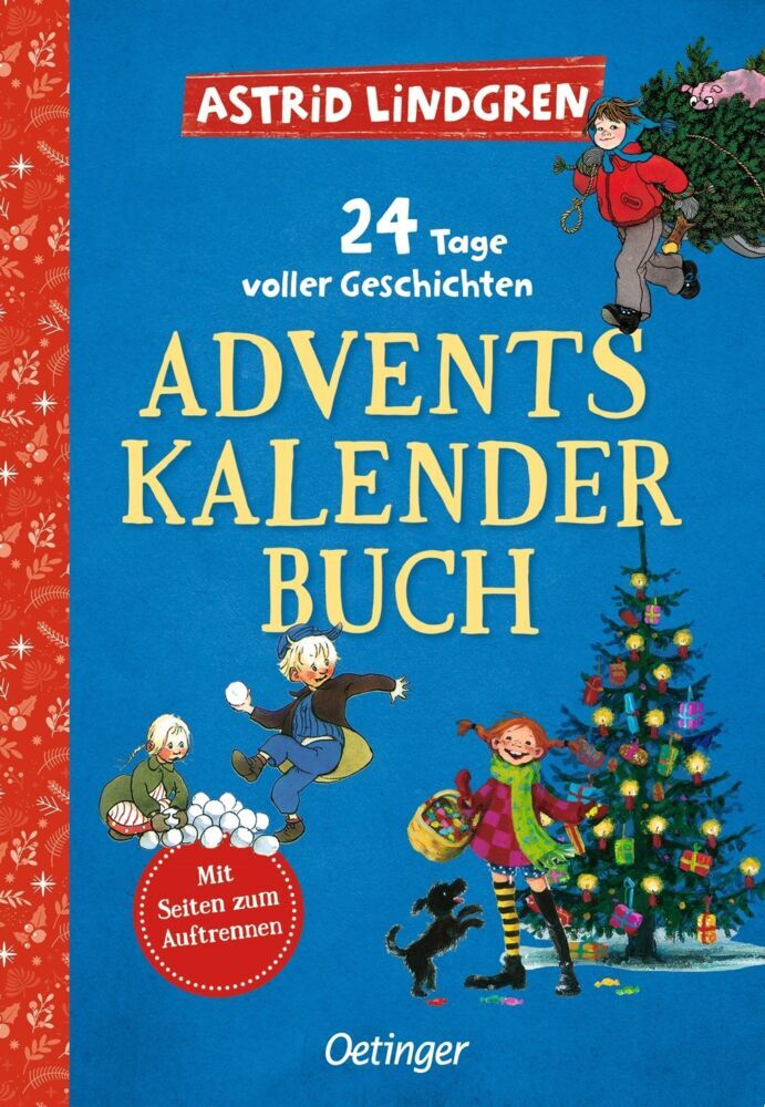 24 Tage voller Geschichten. Adventskalenderbuch (Astrid Lindgren)