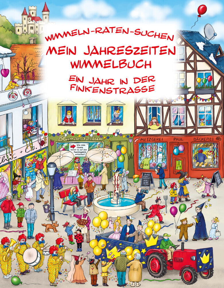 Mein Jahreszeiten Wimmelbuch