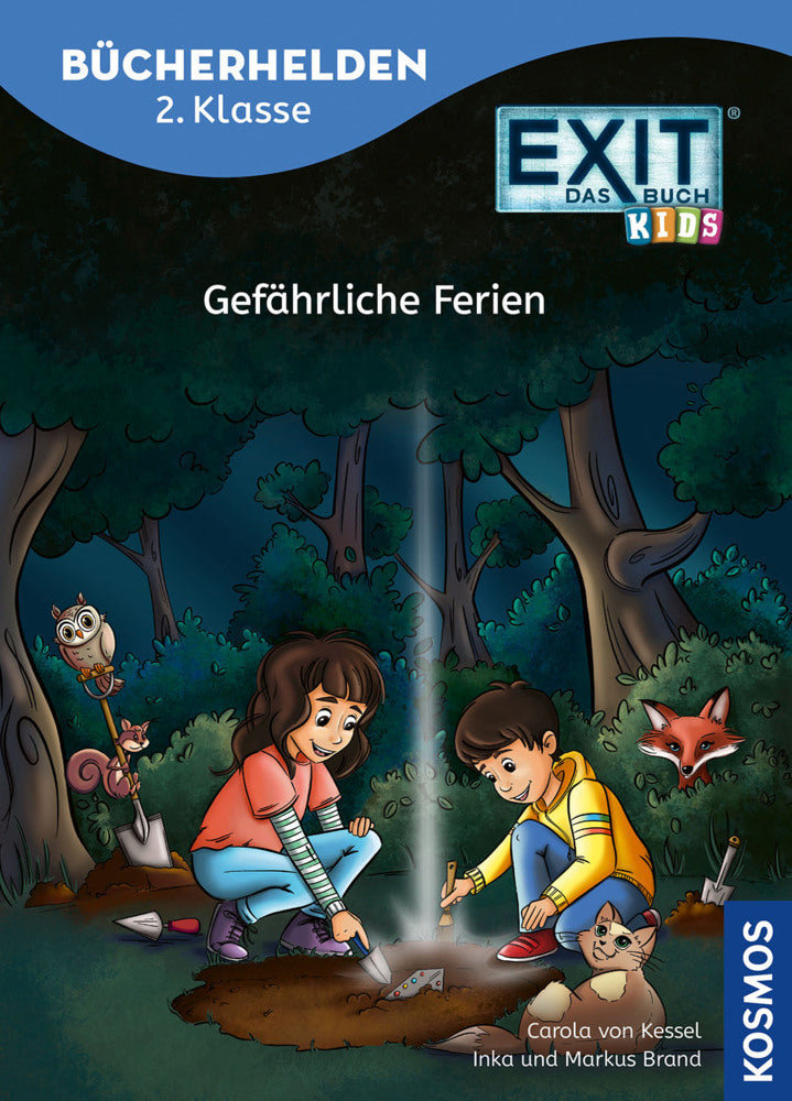 EXIT® - Das Buch Kids, Bücherhelden 2. Klasse, Gefährliche Ferien (Carola Von Kessel)