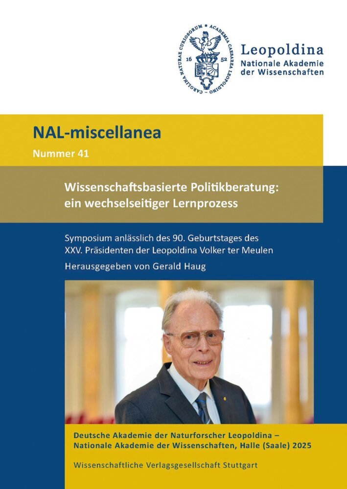 Wissenschaftsbasierte Politikberatung: ein wechselseitiger Lernprozess (Gerald Haug)