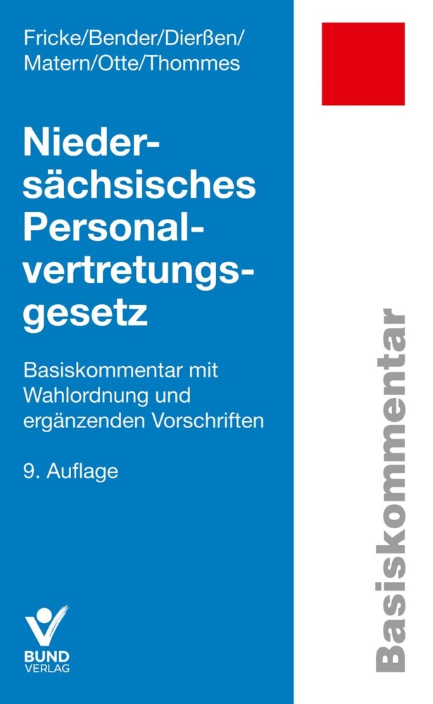 Niedersächsisches Personalvertretungsgesetz (Detlef Fricke)