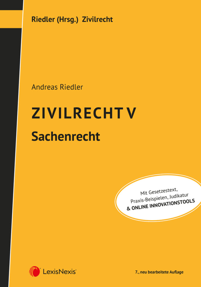 Zivilrecht V - Sachenrecht (Andreas Riedler)