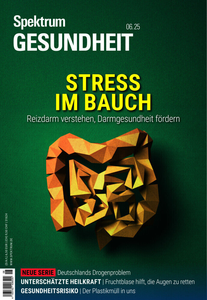 Spektrum Gesundheit 6/2025 - Stress im Bauch (Spektrum Der Wissenschaft)