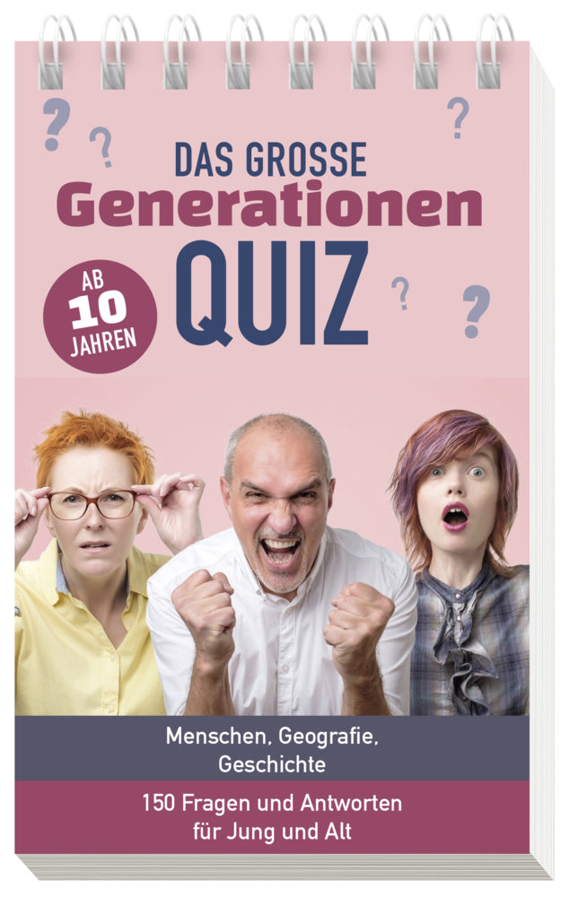 Das große Generationen-Quiz I ab 10 Jahren (Naumann & Göbel Verlag)