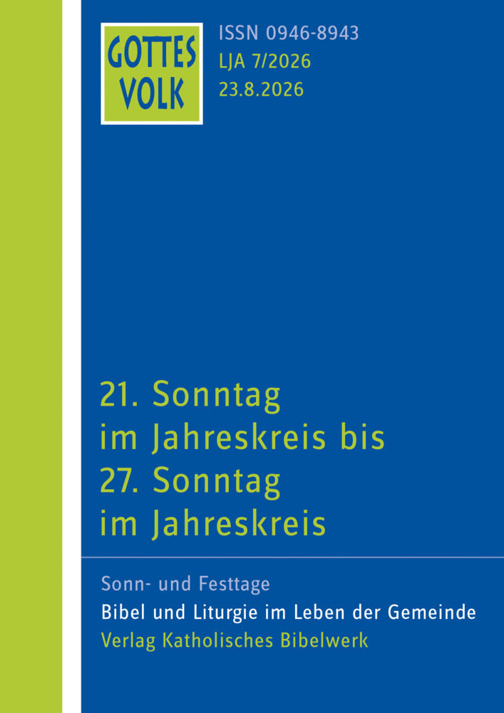 Gottes Volk LJ A7/2026 (Susanne Walter)