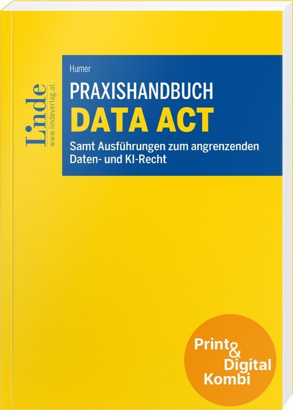 Praxishandbuch Data Act (Kombi Print&digital) (Stefan Humer)