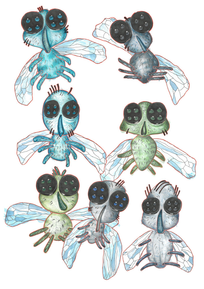 Hampelfiguren Tiere ausschneiden & basteln! (Sylvie Triemer)