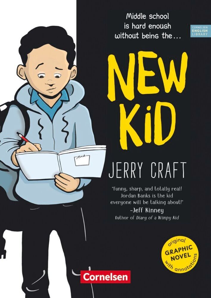 Cornelsen English Library - Für den Englischunterricht in der Sekundarstufe I - Fiction - Ab 7. Schuljahr / A2-B1 (Jerry Craft)