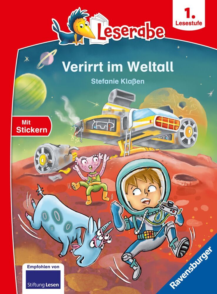 Leserabe 1. Lesestufe - Verirrt im Weltall (Stefanie Klaßen)
