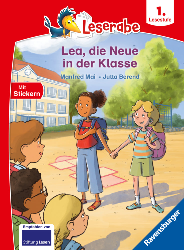 Leserabe 1. Lesestufe - Lea, die Neue in der Klasse (Manfred Mai)