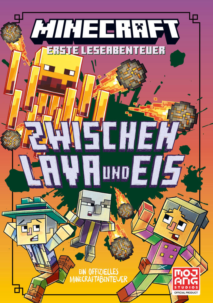 Minecraft Erste Leseabenteuer. Zwischen Lava und Eis (Mojang Ab)