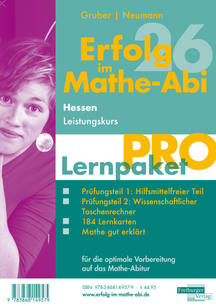 Erfolg im Mathe-Abi 2026 Hessen Lernpaket 'Pro' Leistungskurs (Helmut Gruber)