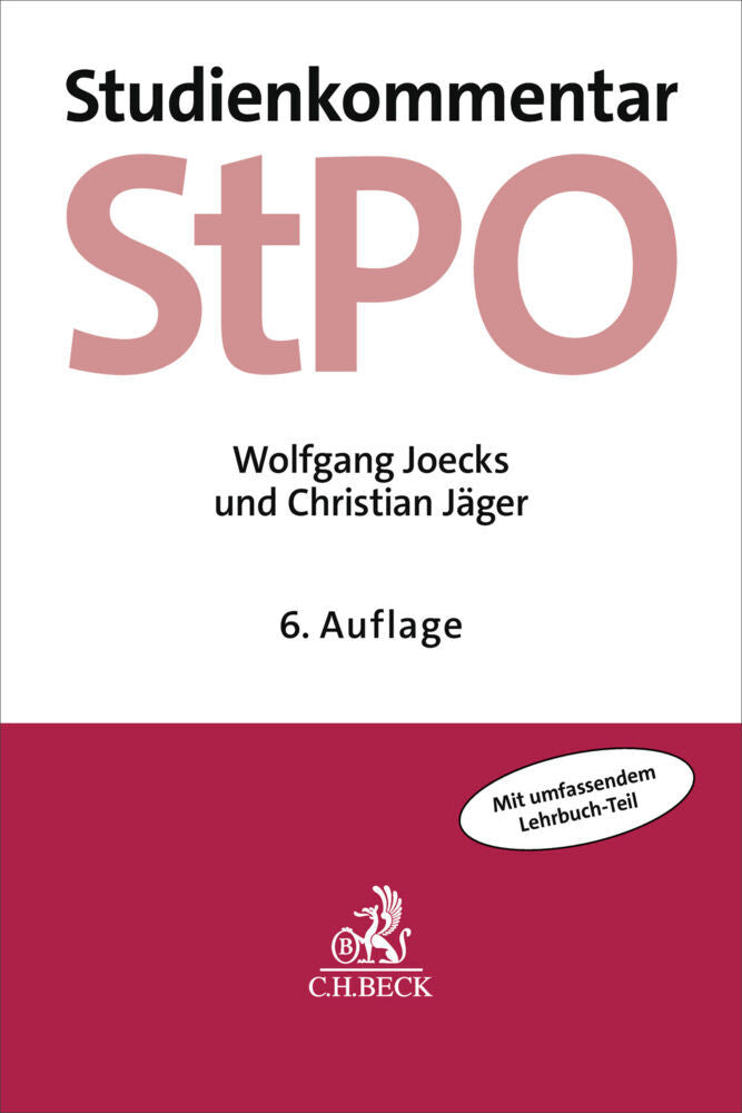 Strafprozessordnung. StPO (Wolfgang Joecks)