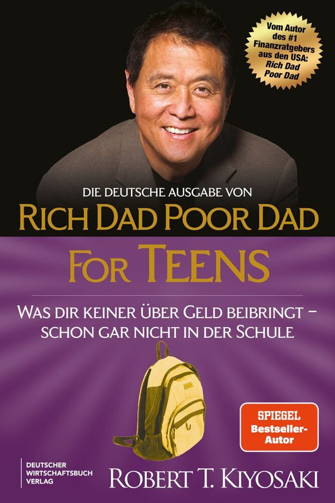 Die deutsche Ausgabe von Rich Dad Poor Dad for Teens (Robert T. Kiyosaki)