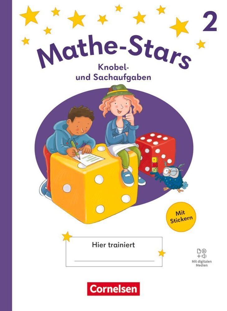Mathe-Stars - Knobel- und Sachaufgaben Ausgabe ab 2025 - 2. Schuljahr (Petra Ihn-Huber)