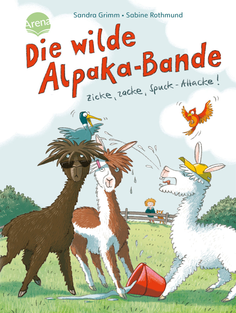 Die wilde Alpaka-Bande. Zicke, zacke, Spuck-Attacke (Sandra Grimm)