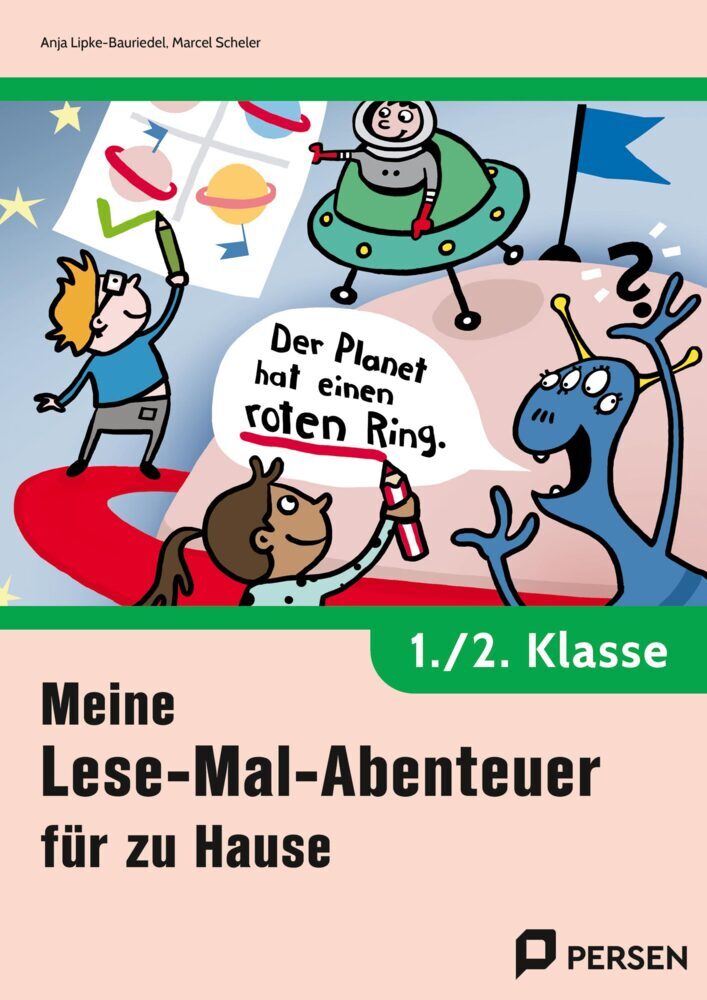 Meine Lese-Mal-Abenteuer für zu Hause - 1./2. Kl. (Anja Lipke-Bauriedel)