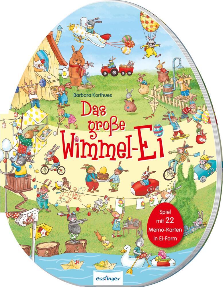 Das große Wimmel-Ei, mit Eier-Memospiel