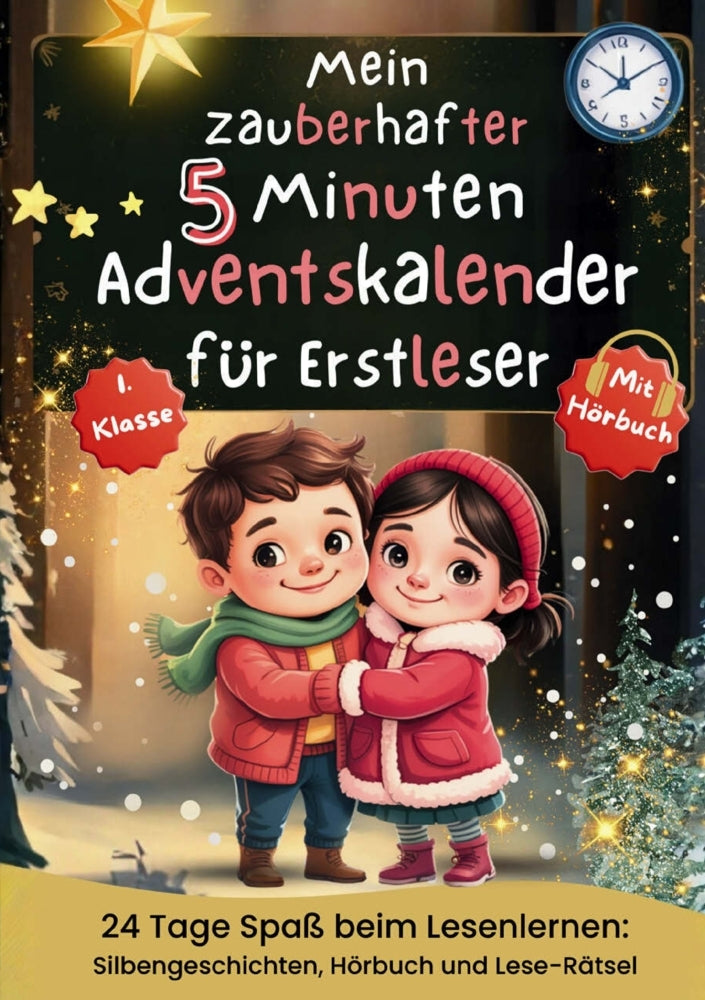 Mein zauberhafter 5-Minuten-Adventskalender für Erstleser (Lisa Wagner)