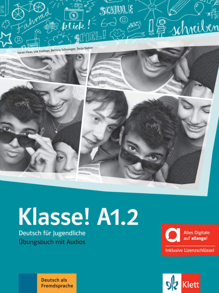 Klasse! A1.2 - Hybride Ausgabe allango, m. 1 Beilage (Sarah Fleer)