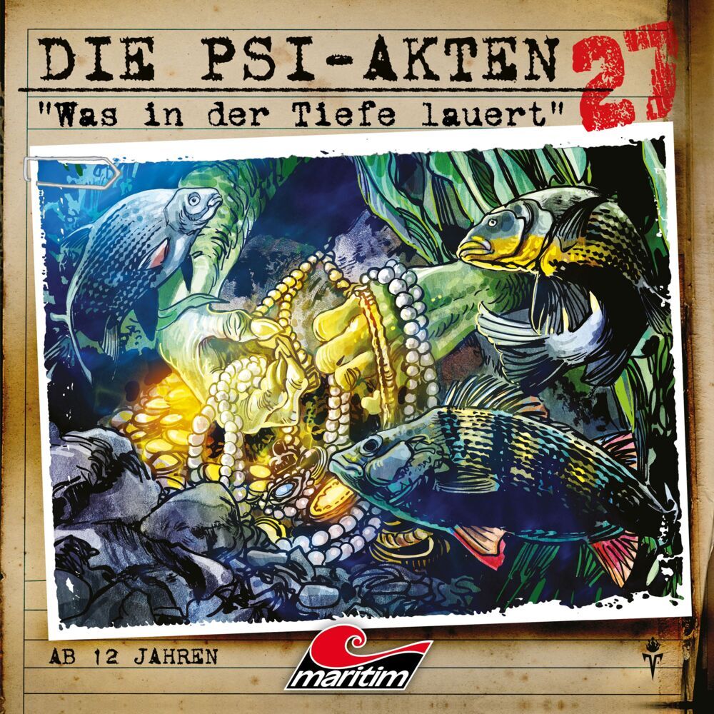 Die PSI-Akten - Was in der Tiefe lauert, 1 Audio-CD