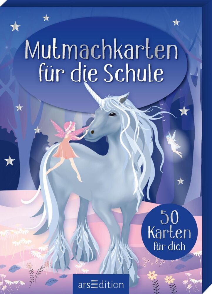 Mutmachkarten für die Schule - Einhorn