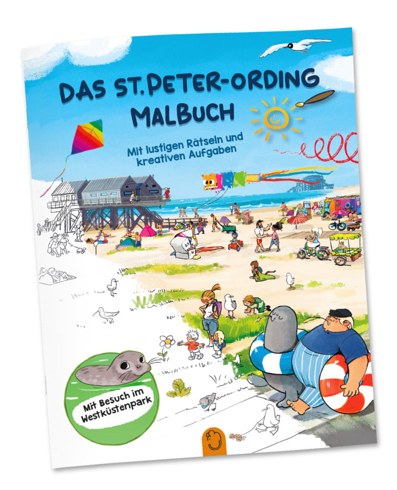 Das St. Peter-Ording Malbuch (Jannes Weber)
