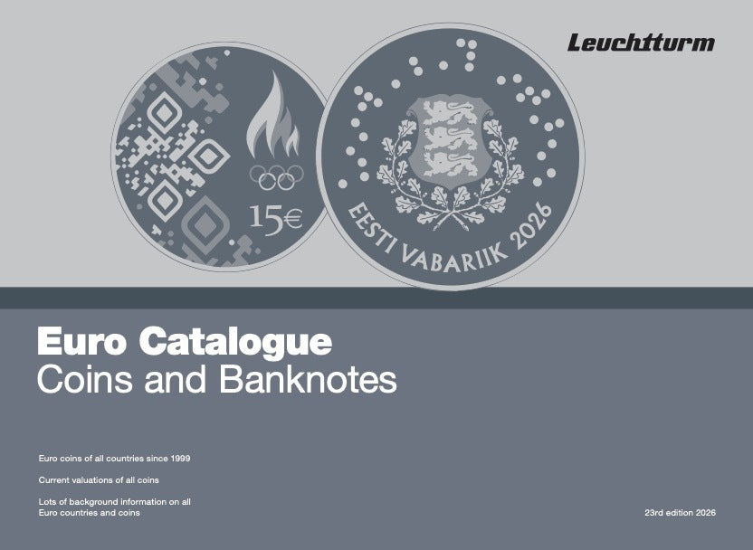 EUROKAT 2026 englisch- Euro-Münzen- und Banknotenkatalog 2026 englisch