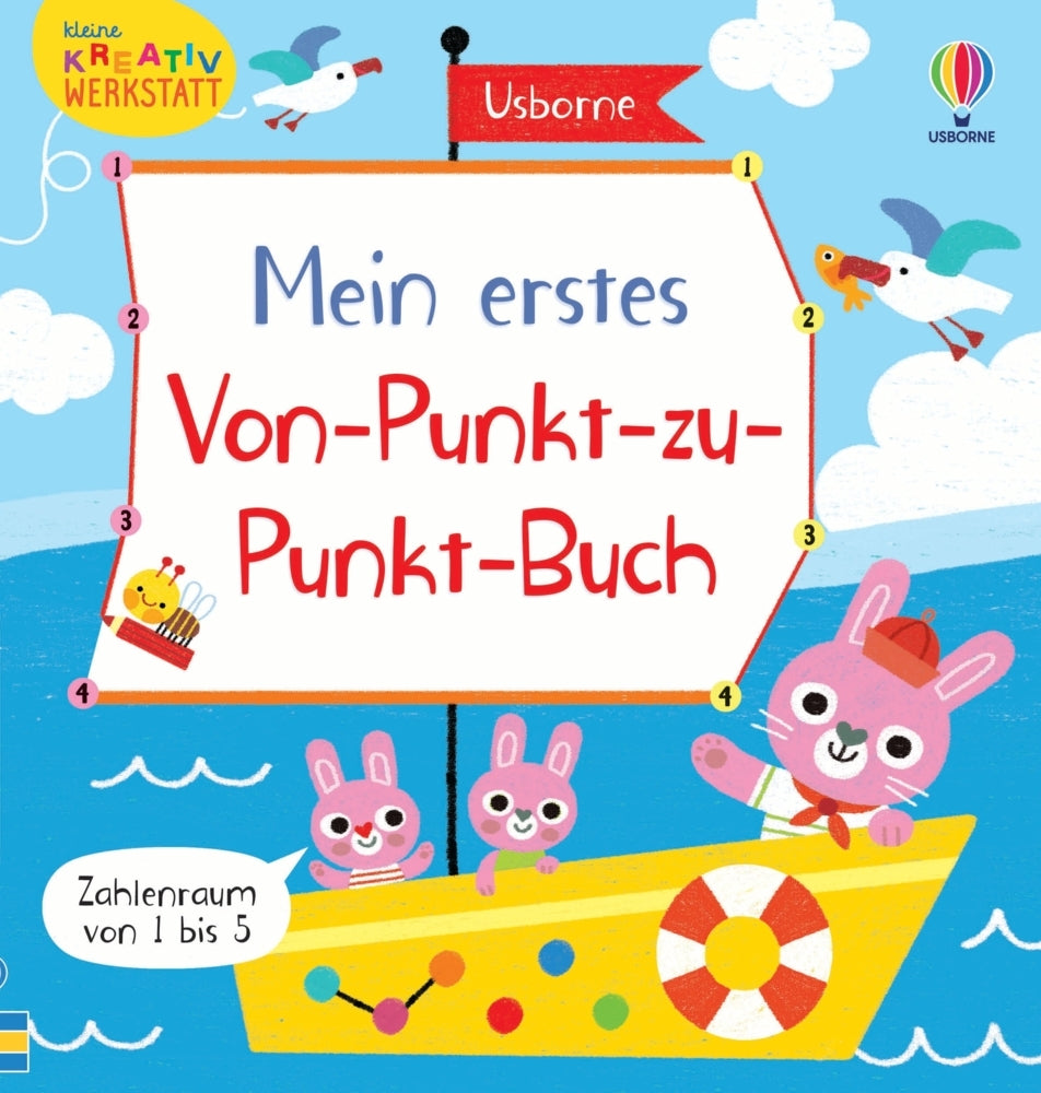 Kleine Kreativ-Werkstatt - Mein erstes Von-Punkt-zu-Punkt-Buch (Matthew Oldham)